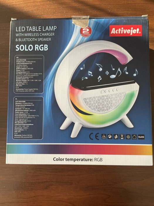 Radio z podświetleniem LED