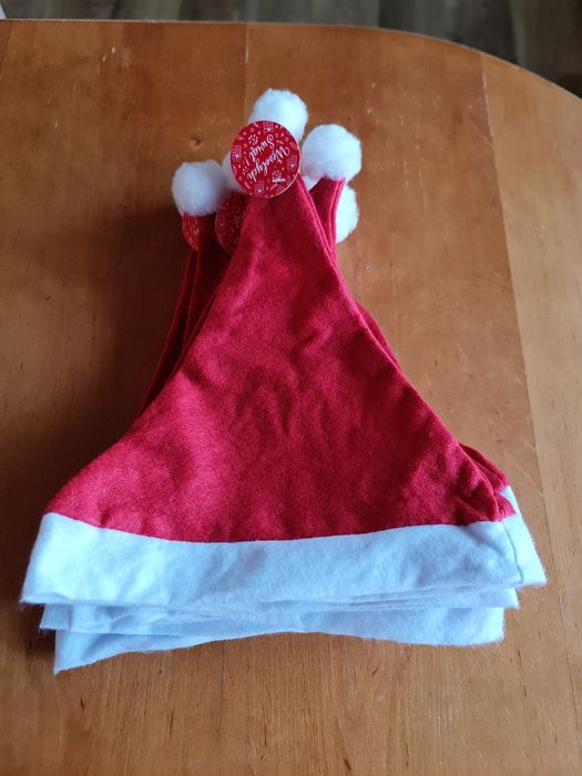 NOWE! Czapki / Czapka mikołaja 50 sztuk