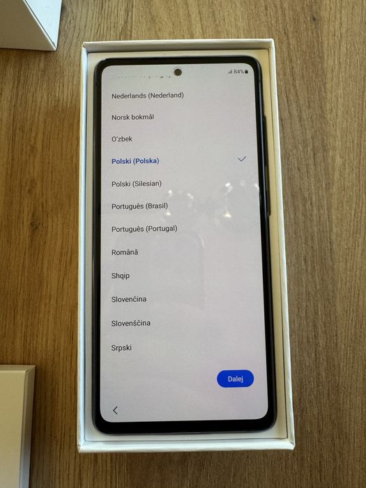 Telefon Samsung Galaxy S20 FE 5G – granatowy – stan idealny