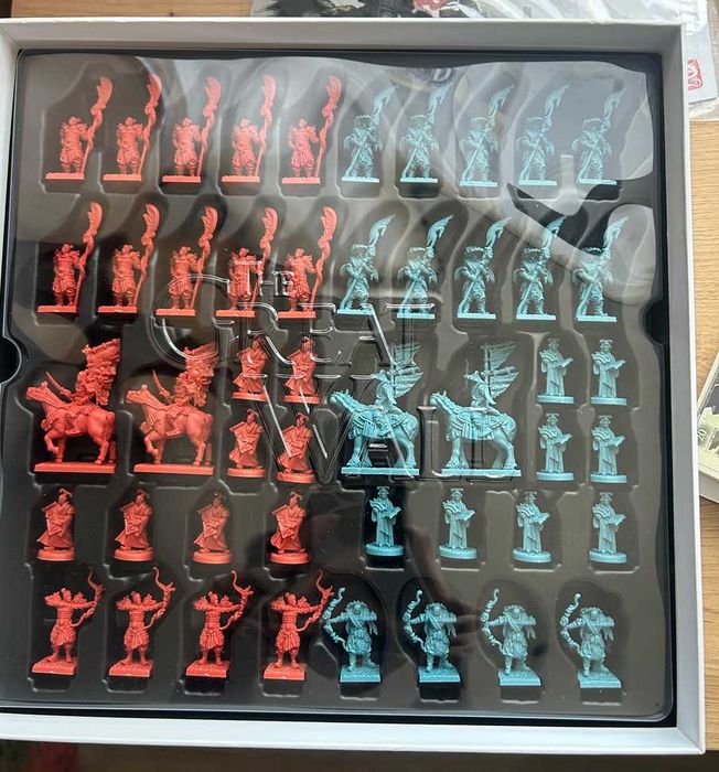 Gra planszowa, Great Wall, Wielki Mur, Edycja Kickstarter, z figurkami
