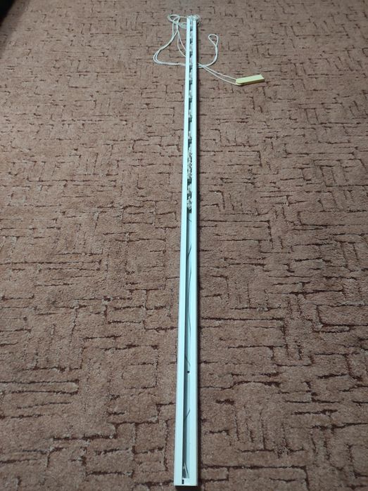 Rolety pionowe verticale szyna uzbrojona 185 cm