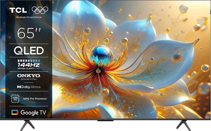 Телевізор QLED TCL 65T8C 144 Гц з Google TV 2025-2026 року