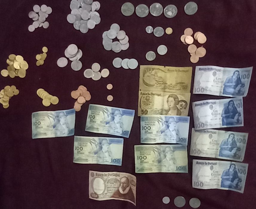 Vendo moedas notas portugal, antiquities, colectibles