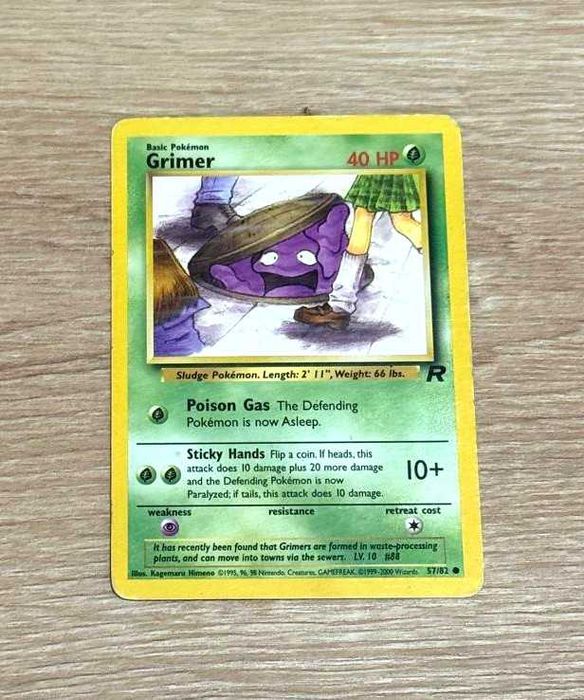 Team Rocket Cartas Originais Pokémon TCG WOTC - ING