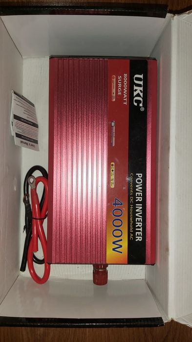 Інвертер 12-220V перетворювач напруги з 12 вольт в 220 вольт