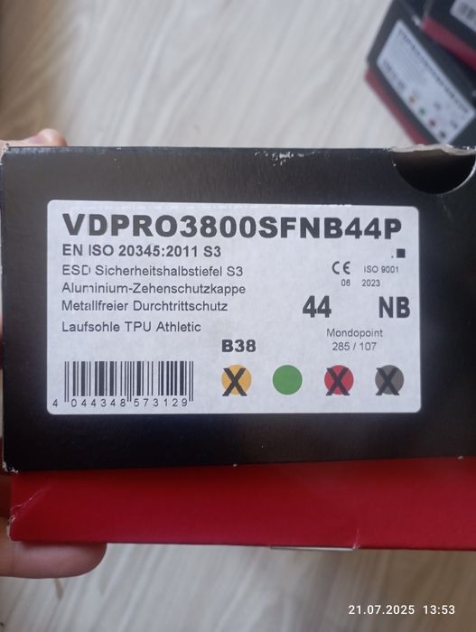 buty steitz secura vd pro 3800 rozmiar 41 roz 42 rozmiar 44 rozmiar 45