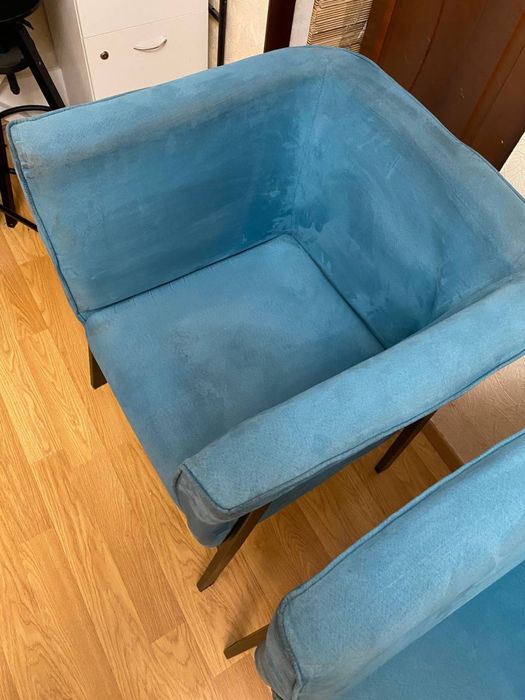 Крісла  в силі лофт бархатисті