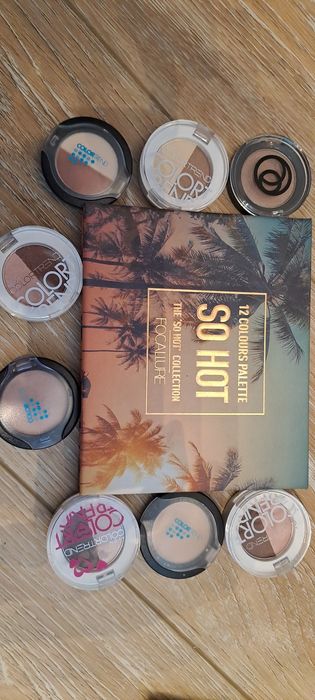 Cienie do powiek Facallure, Oriflame, Avon
