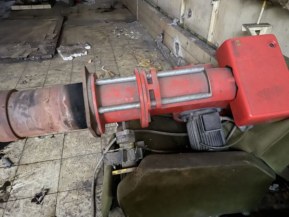 Palnik gazowy do kotla gazowo-parowego