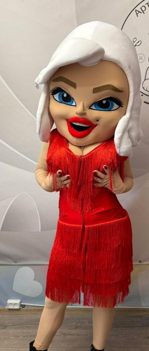 Продам ростовий костюм Мерлін Сердючка,панда,зверополис