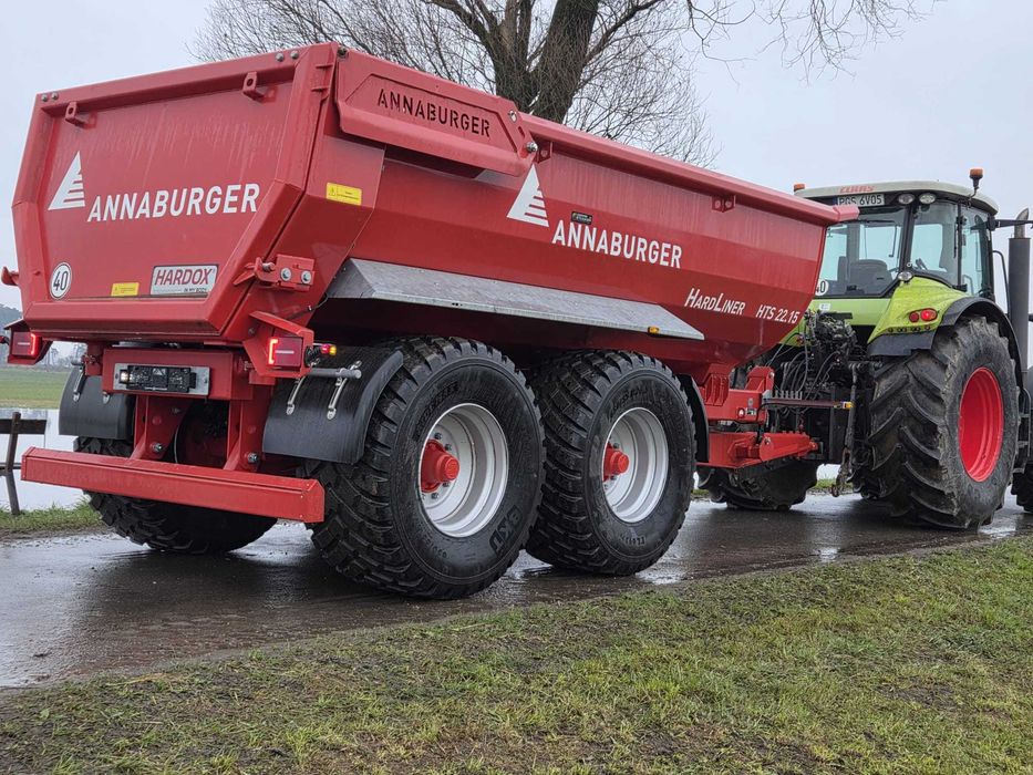 Przyczepa Annaburger HTS 22.15 Tandem Mamut wywrotka budowlana HARDOX