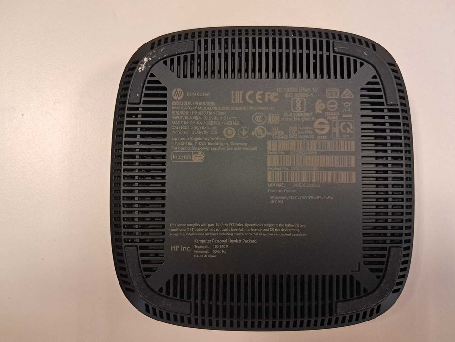 Terminal HP t430 Thin Client