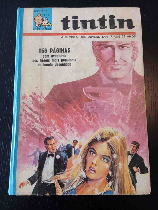 Tintin - Revistas em volumes encadernados - 15 - Ano 8 - 1º vol.