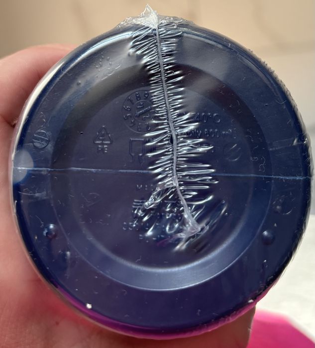 Bidon rowerowy Abus 600ml granatowy.