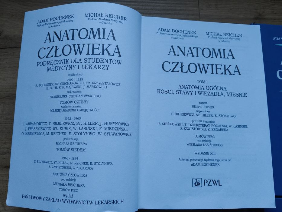 Anatomia Bochenka, tomy I-V