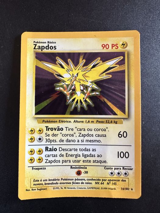 Cartas Pokemon Base Set