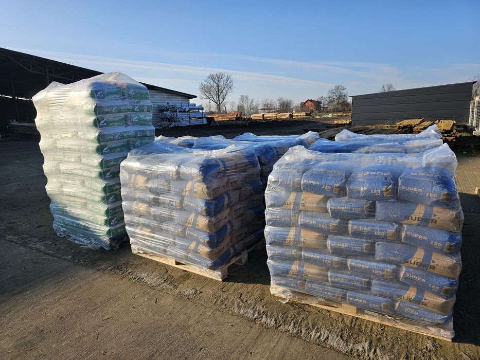 Cement od 16,50 zl za worek (25 kg)