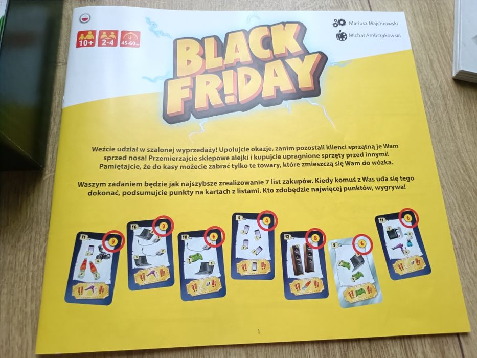 Black friday Trefl gra planszowa 10+