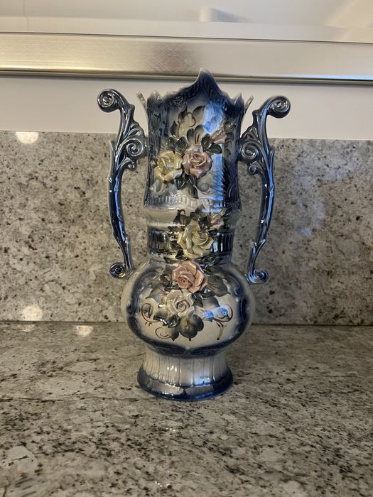 Wazon ozdobny stary vintage amfora PRL Warszawa PragaPołudnie • OLX.pl