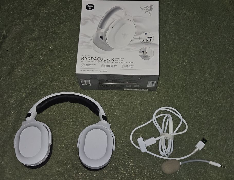 СРОЧНО Razer baracuda x white mercury
