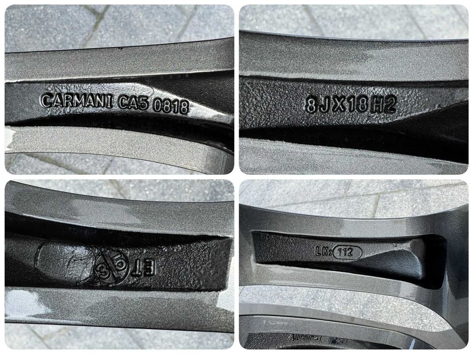 FELGI Alusy 18 Cupra BMW Infiniti Q30 QX30 Mercedes 5x112 8J ET35 #147