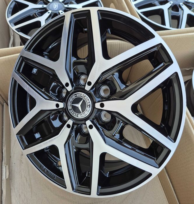 Felgi 16" 6x130 Mercedes Sprinter VW Crafter Nowe Wzmacniane BUS | #KTC1B