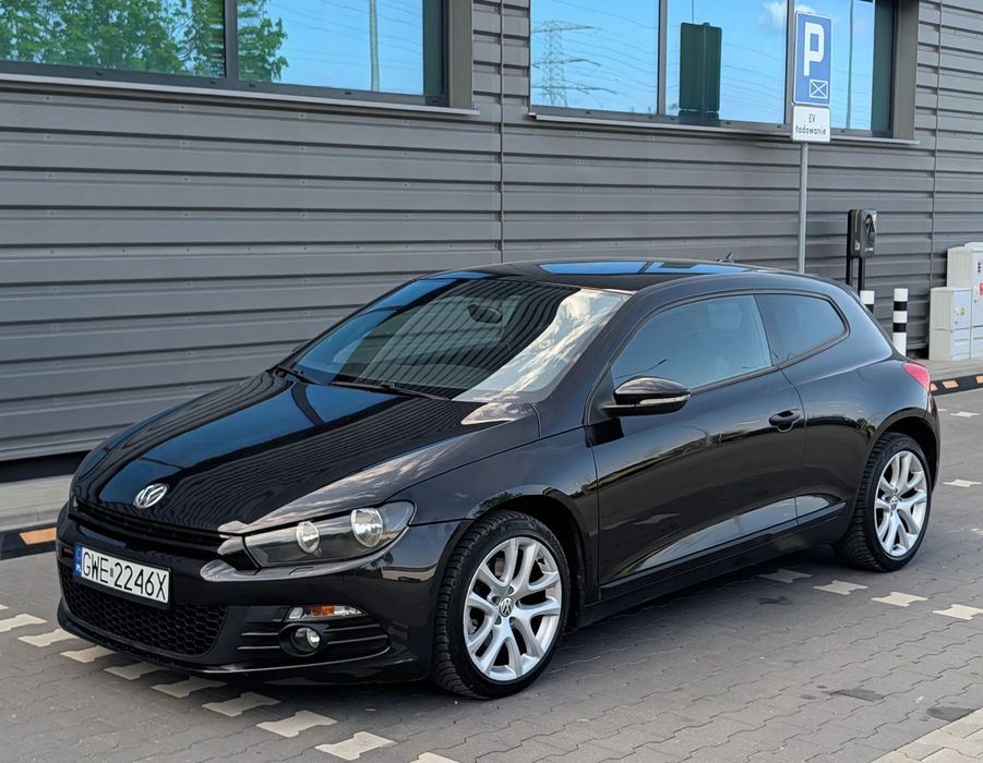 Volkswagen Scirocco 1.4 TSI 160KM Świetny stan Duży ekran Półskory Klimatronic