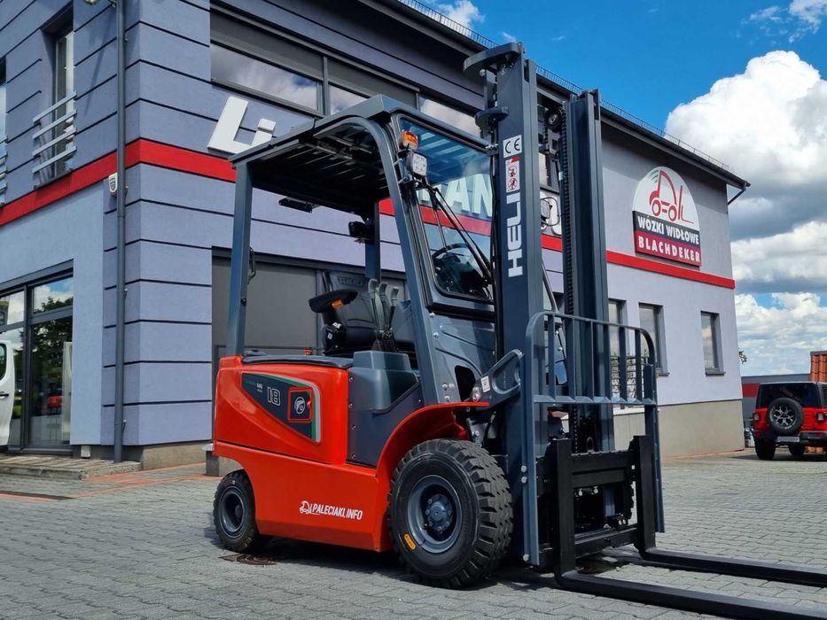Elektryczny wózek widłowy Heli Li-ION 1800 kg – nowy, gwarancja 24 mce