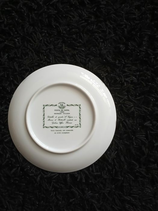 Prato Natal Vista Alegre 1992
