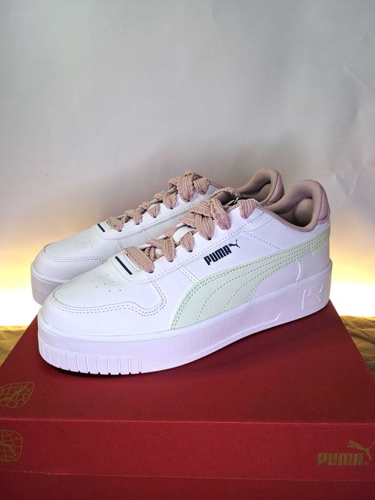 Кеди Puma Carina Street Lacey 2.0 EU 37,5 (23.9 см.)білі нові оригінал