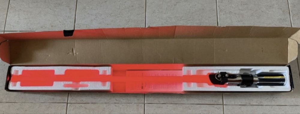 Light saber Star Wars Darth Vader Force FX MR Master réplica 2003