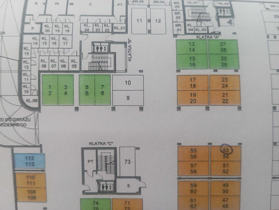 Garaż Miejsce postojowe nr 53 przy ul.Żupnicza 19A Metro Art  Wa-wa