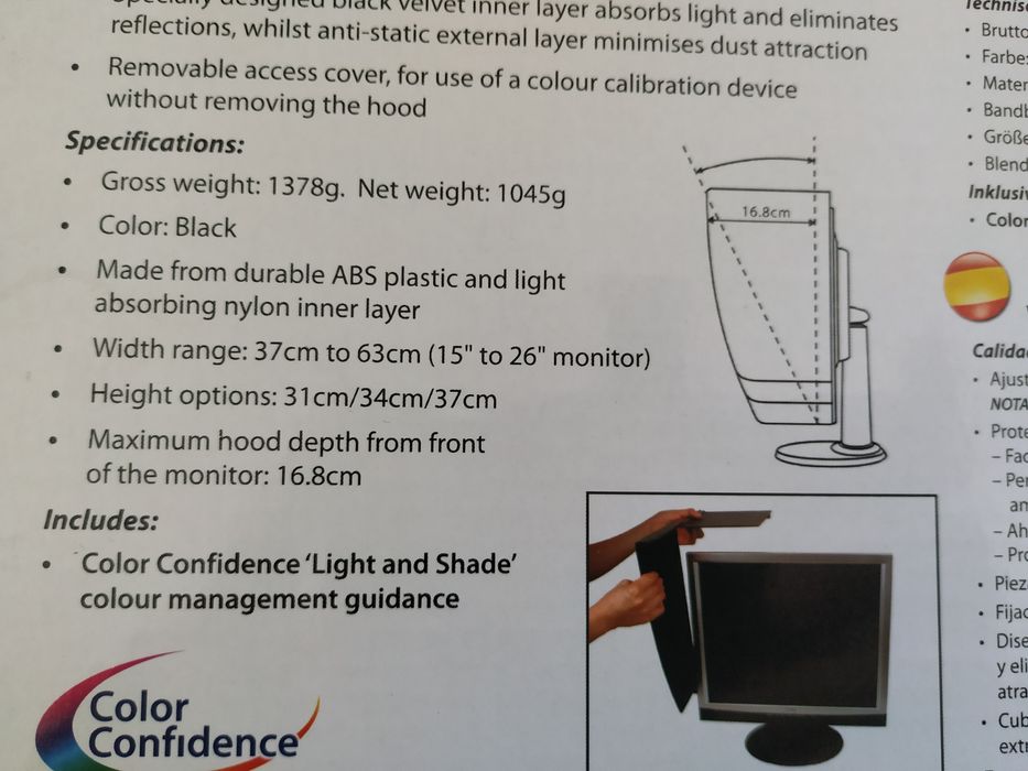 Palas para monitor PChood pro até 27pol