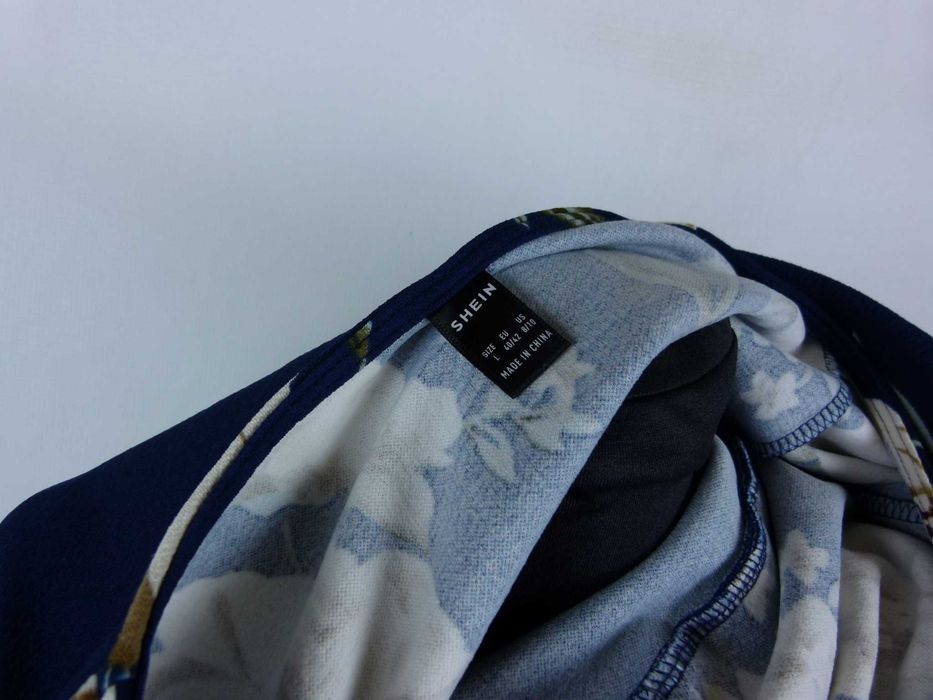 Shein sukienka mini kwiaty / L