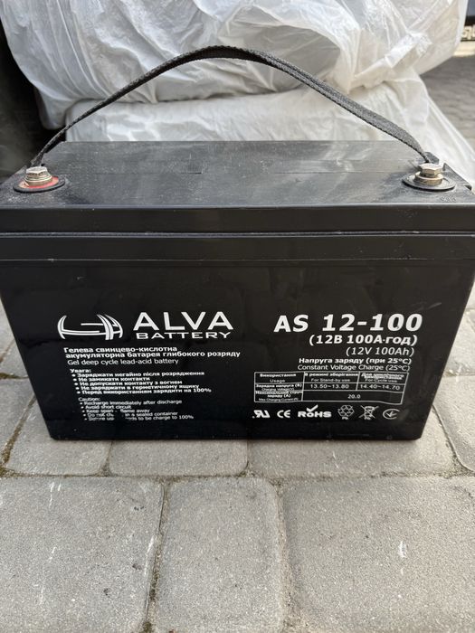 Гелевий АКБ 100 Ah