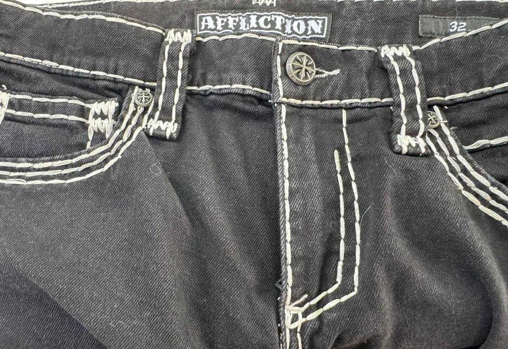 Чоловічі джинси AFFLICTION - Cooper - Black