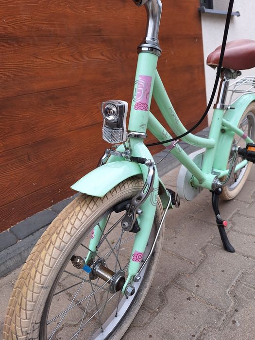 Rower dziecięcy dla dziewczynki koła 16