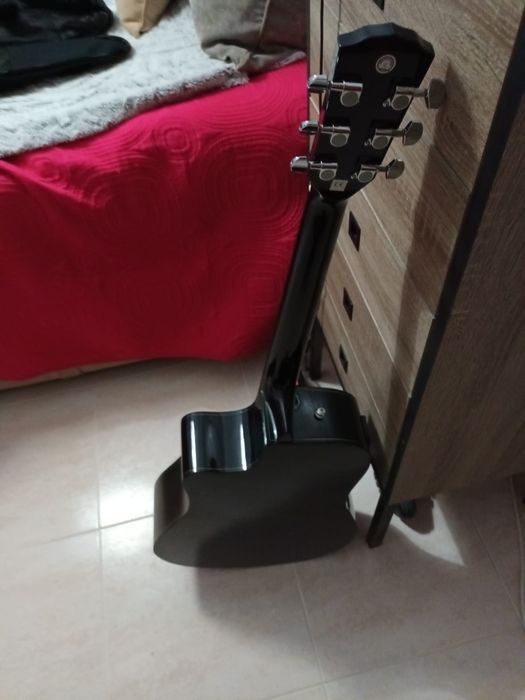 Viola eléctrica com com afinador incluido