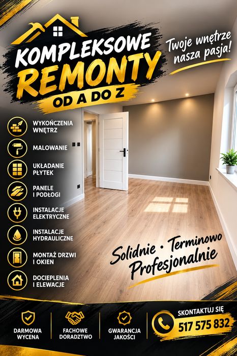 Kompleksowe Usługi Remontowo-wykończeni