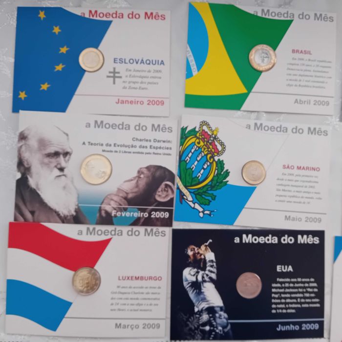 Numismática coleção Philae 12 meses, Ano 2009