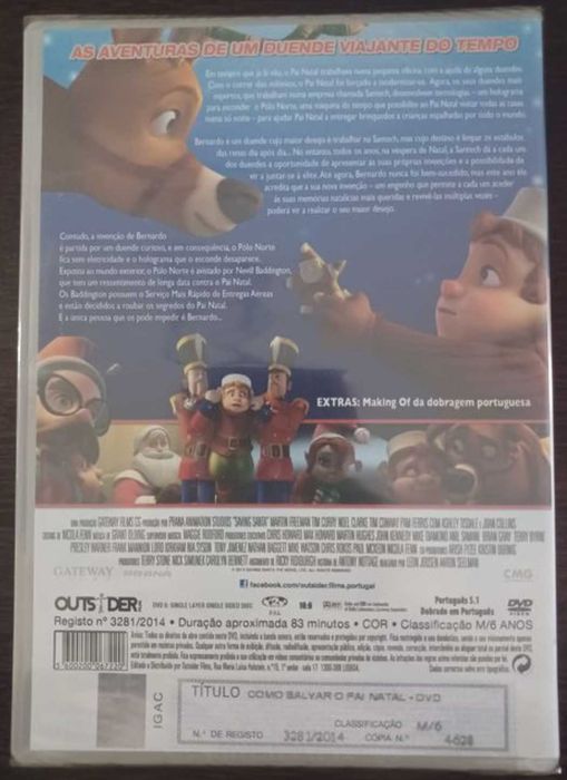 raro dvd: “Como salvar o Pai Natal”