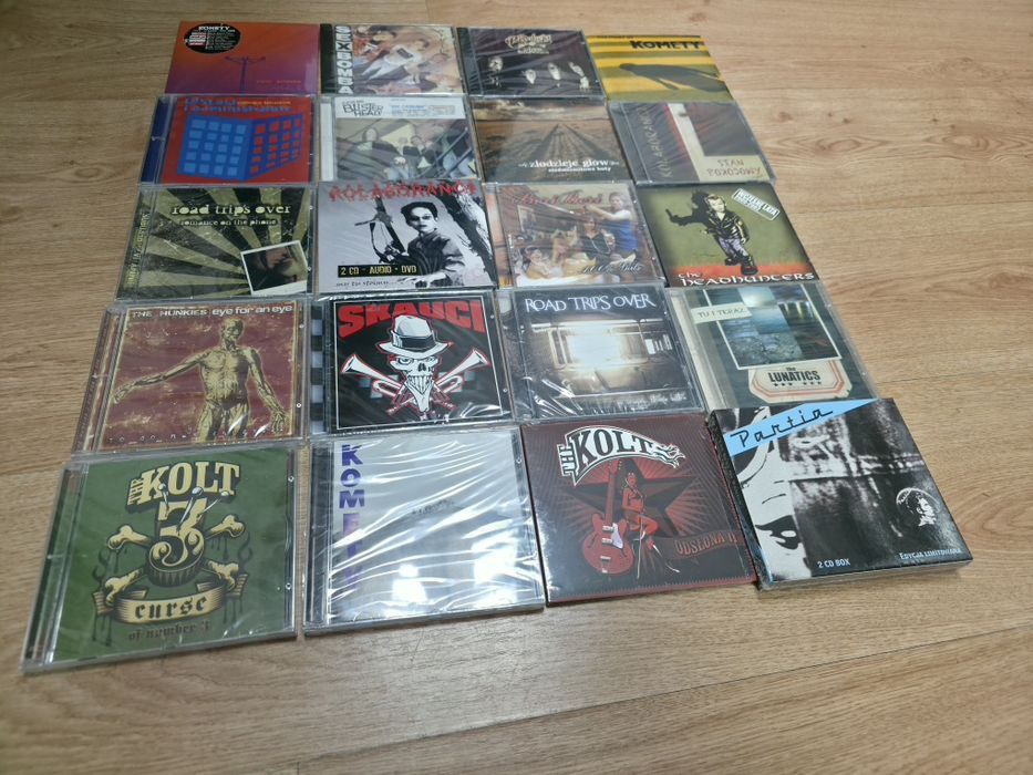 Płyty cd : Punk ,Oi!, HC, reggae, SKA itp.