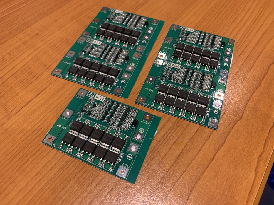 BMS 4S 40A Controlador Carga Bateria Litio 3.7v 12v 14.8v 16.8V