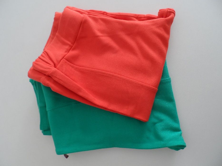 Leggings 100% algodão, marca portuguesa « FAME » cor laranja