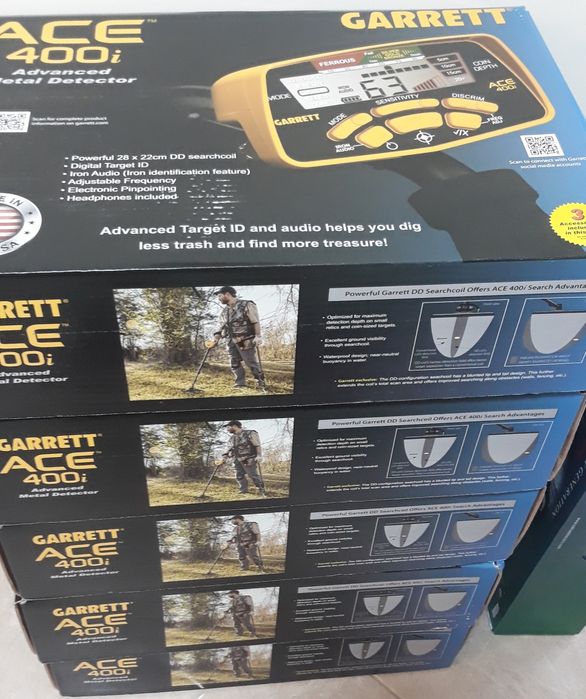 Металошукач GARRETT ACE 150,200і,250,300і,400і, EURO ACE 350/Офіційні
