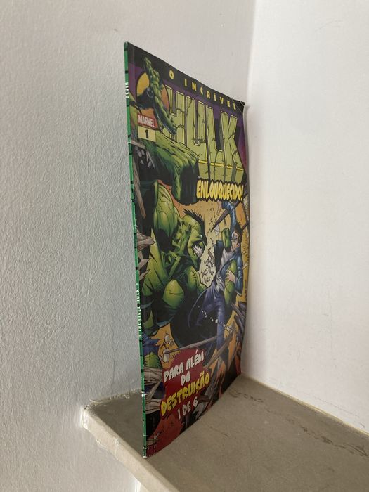 O incrível Hulk Enlouquecido Volume 1 de 6 Marvel 2003