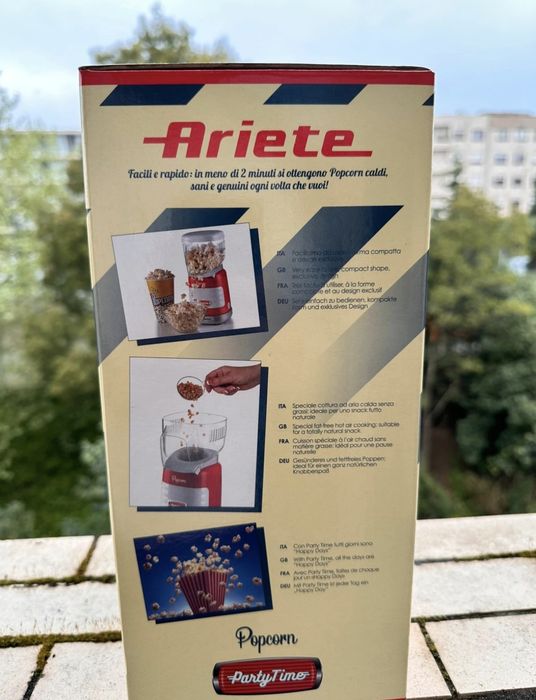 Máquina de Pipocas Ariete Party Time Popper
