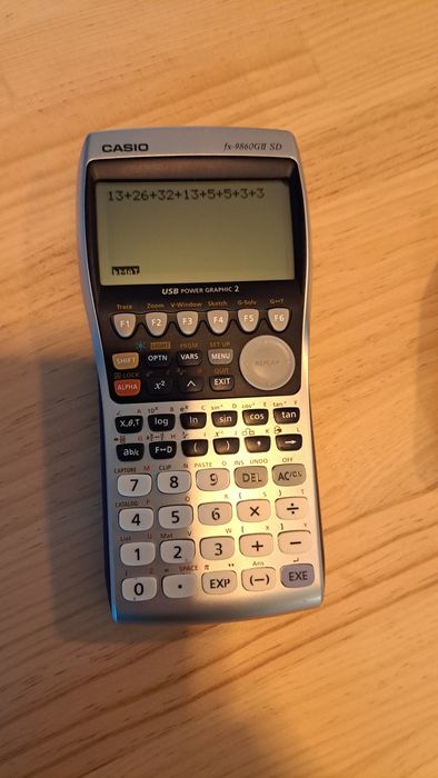 Calculadora Grafica CASIO fx-9860GII SD