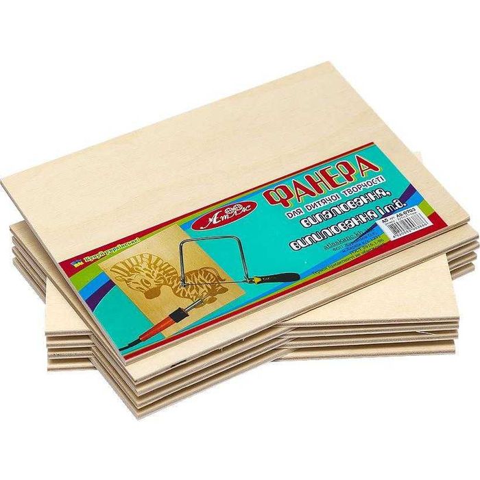 Фанера.Лобзик.Набір для трудового навчання