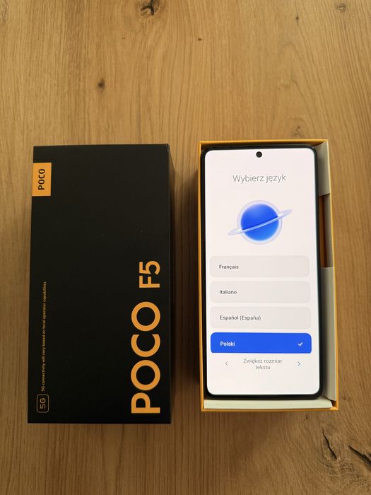 Telefon Xiaomi Poco F5 12/256 GB czarny